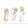 Active | Postal Tocorocomugi Flower Picking Kitten
