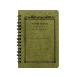 Apica | Cuaderno CD Twin Ring A6 Olive (Kanran)