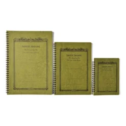 Apica | Cuaderno CD Twin Ring A6 Olive (Kanran)