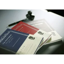 Apica | Cuaderno Premium A5 Silky Red (Cuadros)