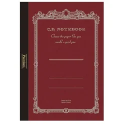 Apica | Cuaderno Premium A5 Silky Red (Cuadros)