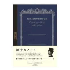 Apica | Cuaderno Premium A5 Silky Navy (Rayas)