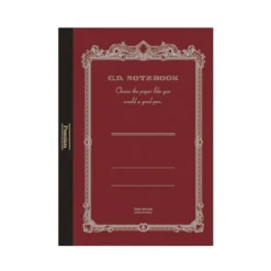 Apica | Cuaderno Premium A6 Silky Red (Cuadros)