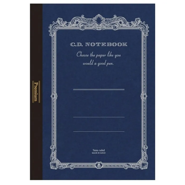 Apica | Cuaderno Premium B5 Silky Navy (Rayas)