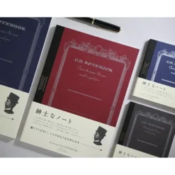 Apica | Cuaderno Premium B5 Silky Red (Cuadrícula)