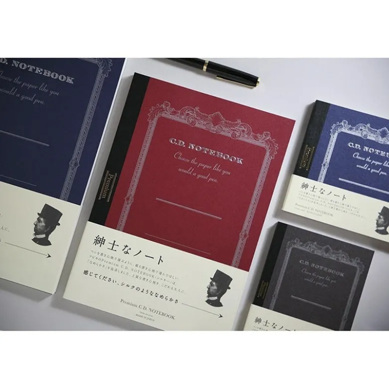 Apica | Cuaderno Premium CD Silky Navy (Rayas)