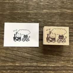 Arte CO | Sello Gogo Locomotive Cats