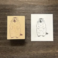Arte CO | Sello Standing Groundhog