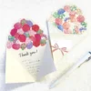 Bande | Pegatinas en Rollo Pink Carnation Bouquet