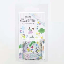 Bande | Pegatinas en Rollo y Washi Tape Animal City and Flower Garden
