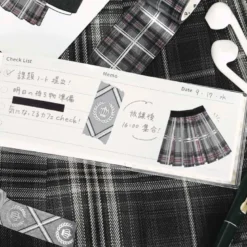 BGM | Set de Washi Tapes School Colors Gray