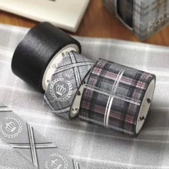 BGM | Set de Washi Tapes School Colors Gray