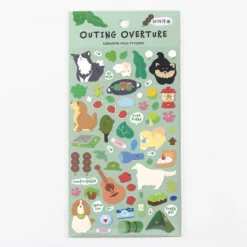 Card Lover | Pegatinas Doudou Daily Life Outing Overtire