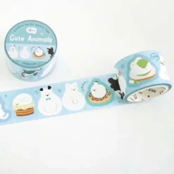 Card Lover | Pegatinas en Rollo Polar Letter Cute Animals
