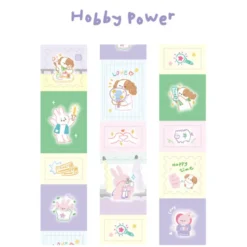Card Lover | Pegatinas en Rollo Hello My Partner Hobby Power