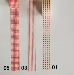 Classiky | Mitsou Check Red Washi Tape
