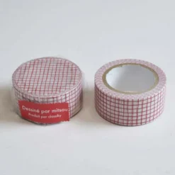 Classiky | Mitsou Check Red Washi Tape