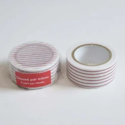 Classiky | Mitsou Stripe Red Washi Tape