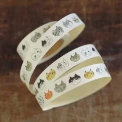 Classiky | Pegatinas en Rollo Toranekobonbon Cat 18mm
