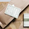Classiky | Tarjetones Letterpress Green