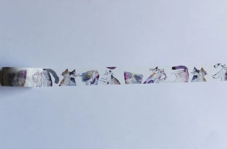 Classiky | Toranekobonbon Cat A Washi Tape