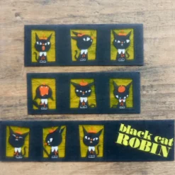 Cozyca | Kuroneko Design Washi Tape A Hundred Faces