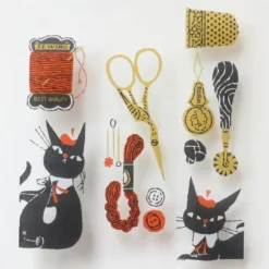 Cozyca | Kuroneko Design Washi Tape Sewing
