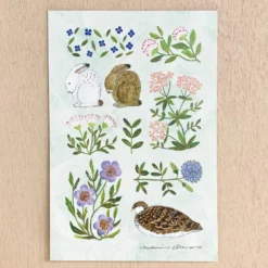 Cozyca | Postal Midori Asano Fleur