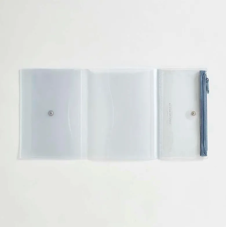 Daigo | Funda Estuche de Plástico Isshoni A6 Clear Blue