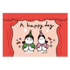 Dalpaper | Postal Together Happy Day Fire Work