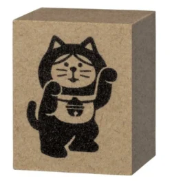 Decole | Sello Fukumono Maneki Neko Black