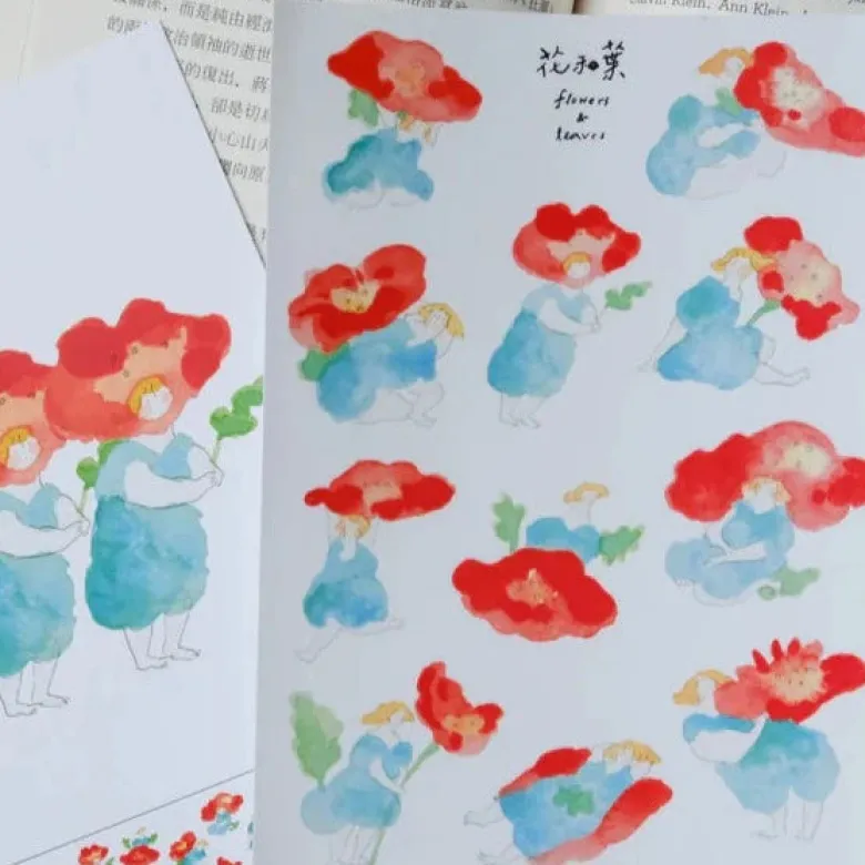 Dodolulu | Pegatinas Flowers & Leaves