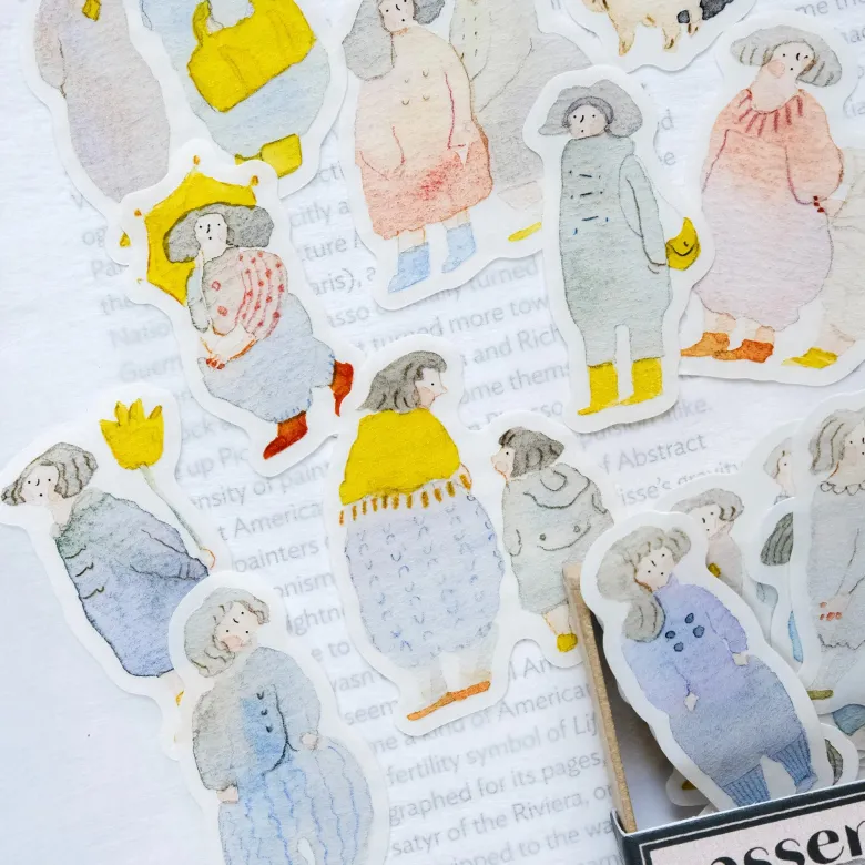 Dodolulu | Pegatinas Matchbox Passers-by