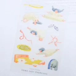 Dodolulu | Pegatinas Transferibles Some Lazy Exercises