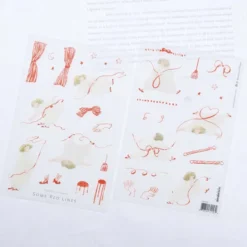Dodolulu | Pegatinas Transferibles Some Red Lines