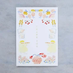 Dodolulu | Tarjeta de Agradecimiento Flute