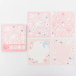 Furukawashiko | Bloc de Notas Sakura and White Bird