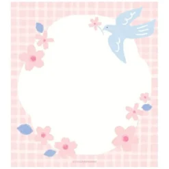 Furukawashiko | Bloc de Notas Sakura and White Bird