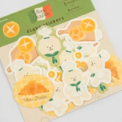 Furukawashiko | Pegatinas Flake Viva Italia Bread Dog