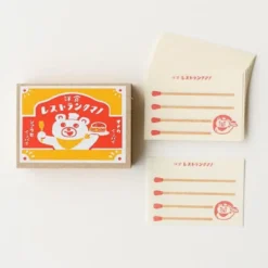Furukawashiko | Tarjetones en Cajita Matchbox Bear Restaurant