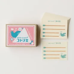 Furukawashiko | Tarjetones en Cajita Matchbox Bird Flower Shop