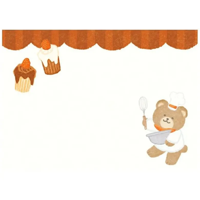 Furukawashiko | Tarjetones en Cajita Viva Italia Bear Dessert