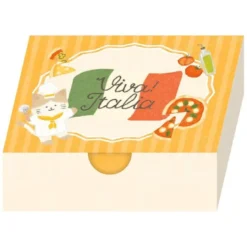 Furukawashiko | Tarjetones en Cajita Viva Italia Pizza Cat