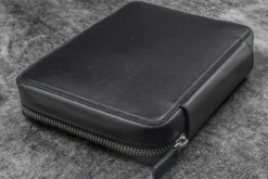 Galen Leather | Funda Expansi-Folio Leather Wide A5 Zip Folio Black