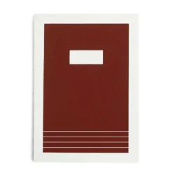 Hanaduri | Cuaderno Hanji Book Cabinet A5 Brown (Rayas)