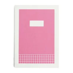 Hanaduri | Cuaderno Hanji Book Cabinet A5 Pink (Cuadros)