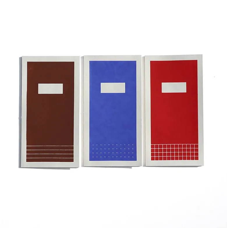 Hanaduri | Cuaderno Hanji Book Travel Brown (Cuadros)