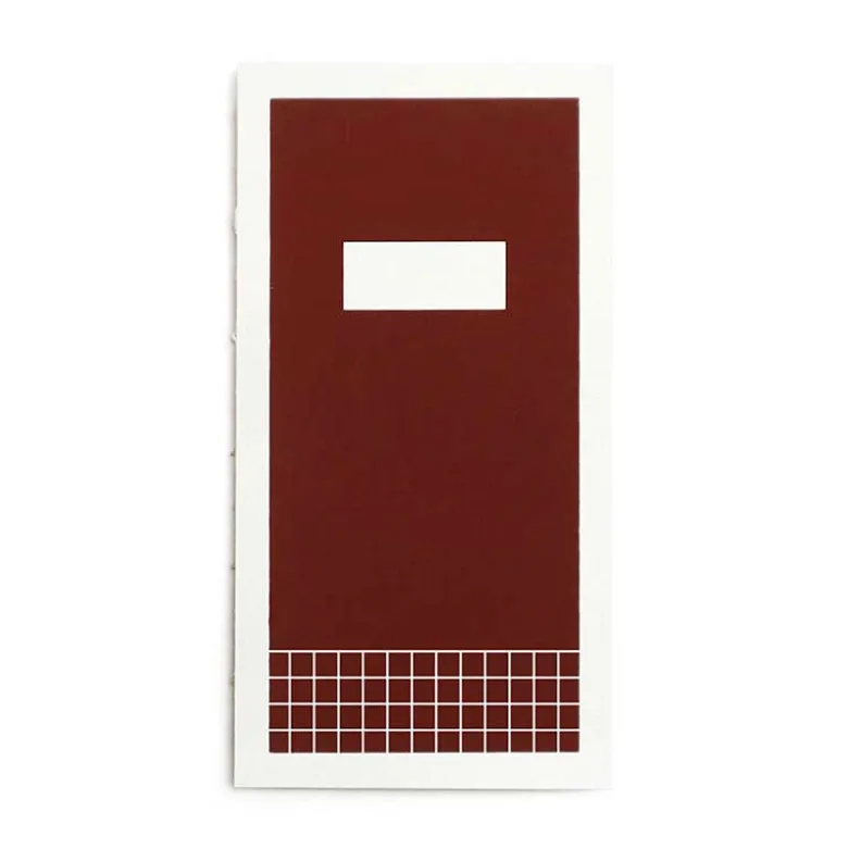Hanaduri | Cuaderno Hanji Book Travel Brown (Cuadros)