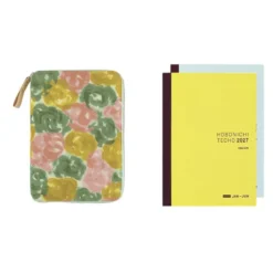 Hobonichi | Agenda Hobonichi Cousin A5 mina perhonen: glass flower (Pink Mix) 2027