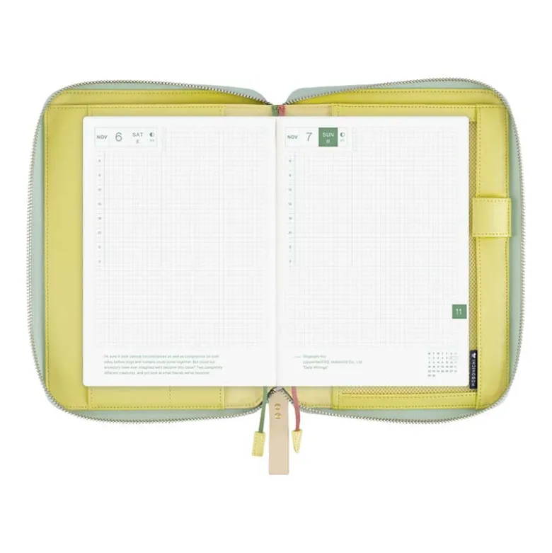 Hobonichi | Agenda Hobonichi Cousin A5 mina perhonen: glass flower (Pink Mix) 2027